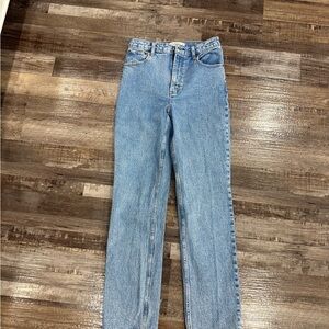 Abercrombie & Fitch Light Blue Boot Cut Jeans